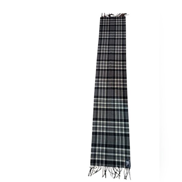 Burberrys Plaid Nova Check Scarf with Fringe *Vintage* - Picture 5 of 9